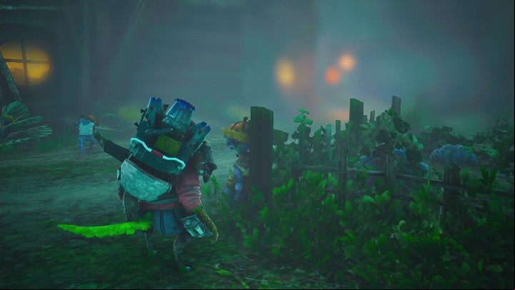 How to start: Talk to the man at the Murkadorpus Outpost - Biomutant: Finding the Radionic - walkthrough - NPC quests - Biomutant Guide