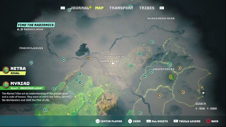 4 - Biomutant: Finding the Radionic - walkthrough - NPC quests - Biomutant Guide