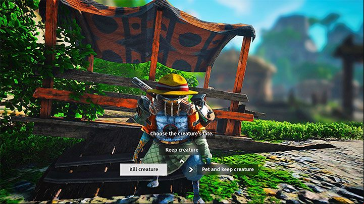 that you have to capture the creature - Biomutant: Trophies/Achievements - list - Appendix - Biomutant Guide