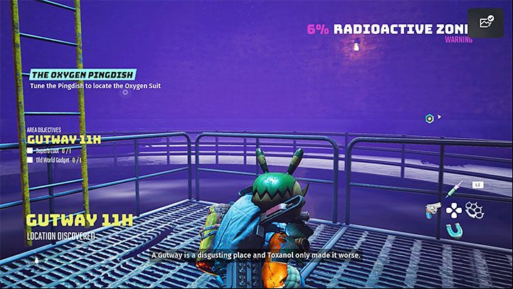 You don't have to thoroughly explore the Gutway covered by a manhole - you simply have to go down the ladder - Biomutant: Trophies/Achievements - list - Appendix - Biomutant Guide