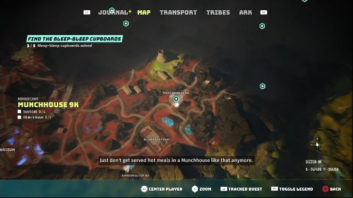 Location: Munchhouse 9K - Biomutant: A Bleep-bleep Pursuit - walkthrough - NPC quests - Biomutant Guide