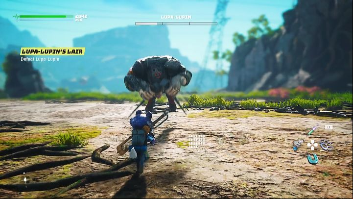 During this stage of the fight, Lupa-Lupin will start using a new attack - Biomutant: The Meat Eater - walkthrough - Main quests - Biomutant Guide