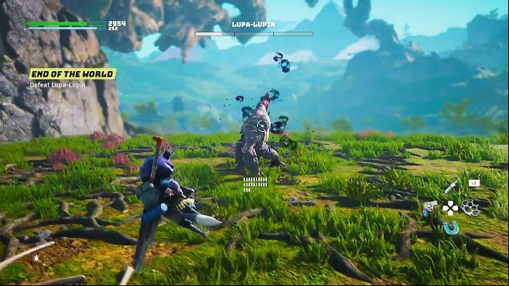 Once Lupa-Lupin defeats Sifu, you will have to continue the boss fight alone - Biomutant: Lupa-Lupin, the final boss - how to defeat? - Bosses - Biomutant Guide