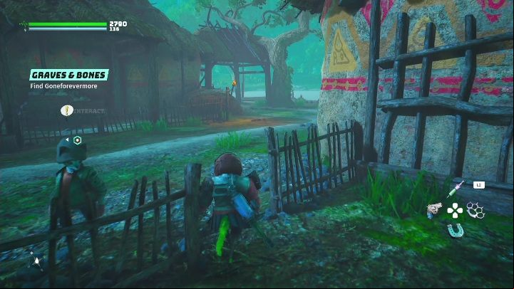 How to start: Talk to the man standing in the middle of the town, Knucklette - Biomutant: Pebble Dabble - walkthrough - NPC quests - Biomutant Guide