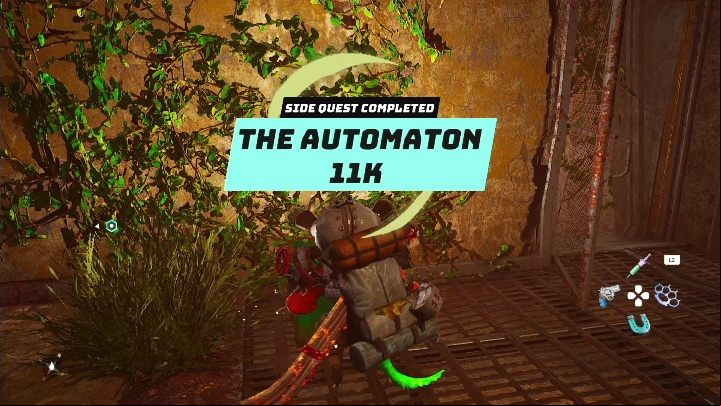 To complete this quest, you must reach the tunnel in the Aerodrome - Biomutant: Old World Knowledge - walkthrough - Exploration - Biomutant Guide