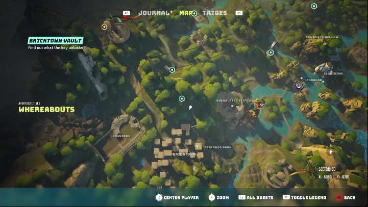 Location: North of Bricktown - Biomutant: Old World Vaults - walkthrough - Exploration - Biomutant Guide