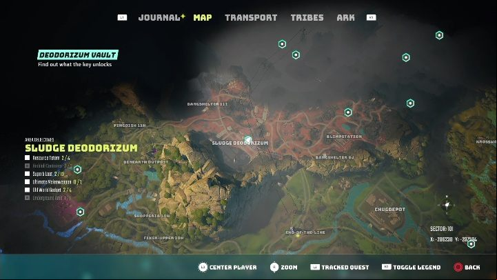Location: Sludge Deodorizum - Biomutant: Old World Vaults - walkthrough - Exploration - Biomutant Guide