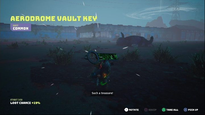 How to get the key: Defeat Flightfluffy Jetspurt - Biomutant: Old World Vaults - walkthrough - Exploration - Biomutant Guide