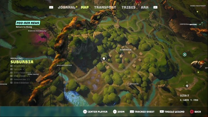 Location: Suburia - Biomutant: Old World Vaults - walkthrough - Exploration - Biomutant Guide