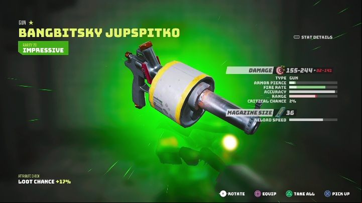 You will get the weapon by completing the main mission - Gizmo - Biomutant: Ultimate Weapons - list of all - Secrets & Collectibles - Biomutant Guide