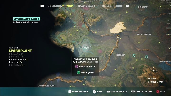 Location: Sparkplant - Biomutant: Ultimate Weapons - list of all - Secrets & Collectibles - Biomutant Guide