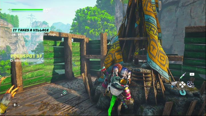 You will find this shrine at the top of Gapipunkt 3F - Biomutant: Psionic Shrines - list of all - Secrets & Collectibles - Biomutant Guide