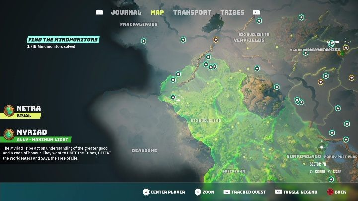 Location: Whereabouts - Biomutant: Psionic Shrines - list of all - Secrets & Collectibles - Biomutant Guide