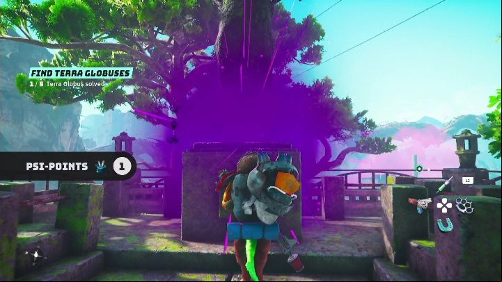 You will find this shrine in the small cemetery going south of the Factorium - Biomutant: Psionic Shrines - list of all - Secrets & Collectibles - Biomutant Guide