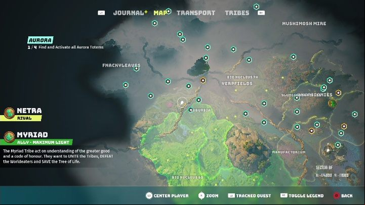 Location: Ranchu Makeglow - Biomutant: Psionic Shrines - list of all - Secrets & Collectibles - Biomutant Guide
