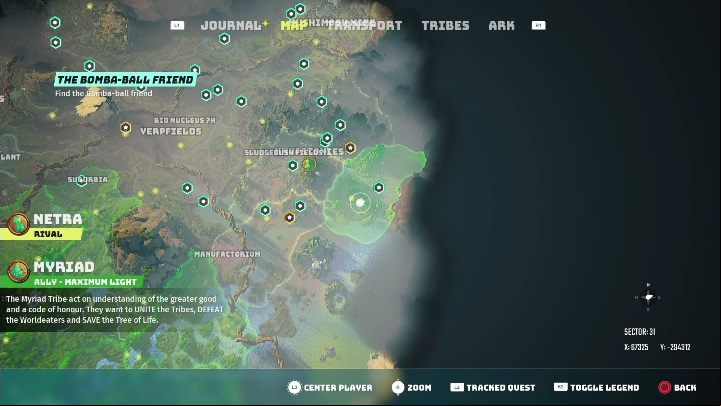 Location: Quirkquarp Outpost - Biomutant: Psionic Shrines - list of all - Secrets & Collectibles - Biomutant Guide