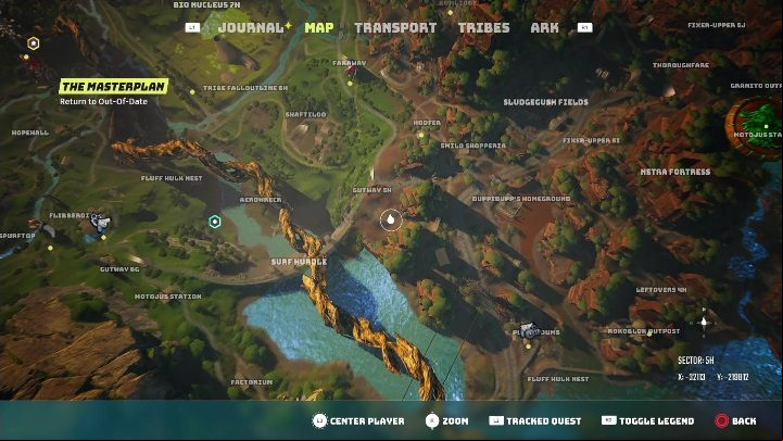Location: Gutway 5H - Biomutant: Psionic Shrines - list of all - Secrets & Collectibles - Biomutant Guide