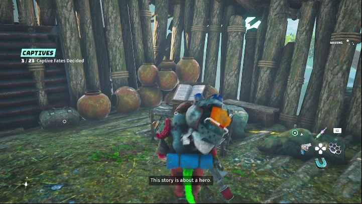 You will find the codex in the wooden building on the right - Biomutant: Skillpoints Codex - list of all - Secrets & Collectibles - Biomutant Guide