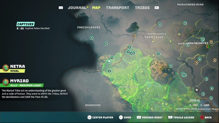 Location: Ako's Camp - Biomutant: Skillpoints Codex - list of all - Secrets & Collectibles - Biomutant Guide