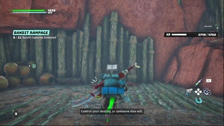 You will come across this codex in the enemy camp - Mossurk's Camp - Biomutant: Skillpoints Codex - list of all - Secrets & Collectibles - Biomutant Guide
