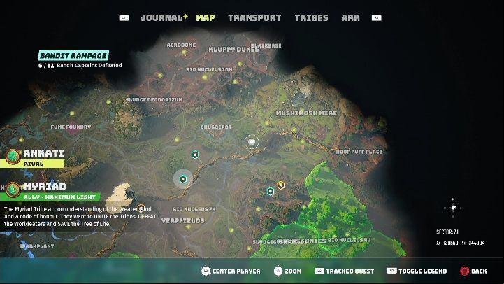 Location: Tissel's Camp - Biomutant: Skillpoints Codex - list of all - Secrets & Collectibles - Biomutant Guide