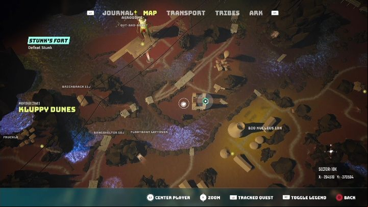 Location: Stunk's Fort - Biomutant: Skillpoints Codex - list of all - Secrets & Collectibles - Biomutant Guide