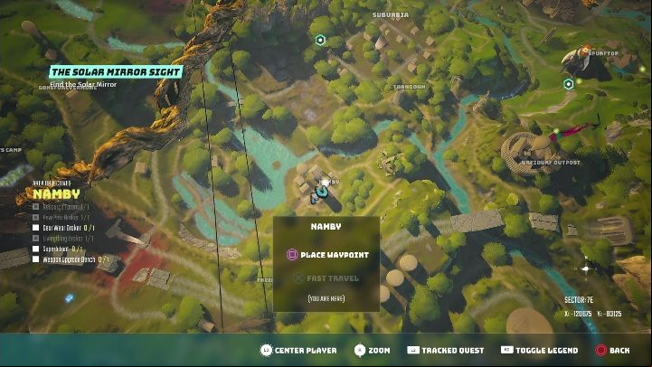 1 - Biomutant: The Solar Mirror Sight - walkthrough - NPC quests - Biomutant Guide