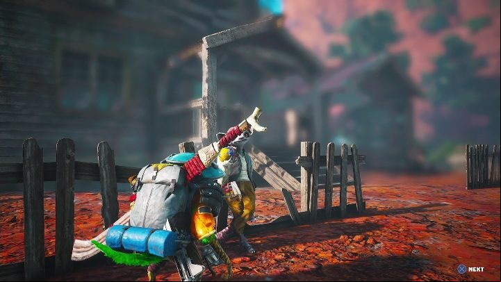 How to start: Talk to the man working by the fence in Leftovers 6I - Biomutant: Greasy Queasy - walkthrough - NPC quests - Biomutant Guide