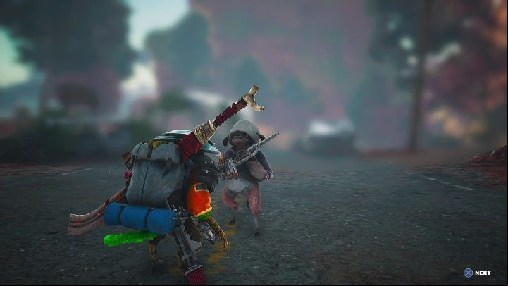 How to start: Talk to the man working by the fence in Leftovers 6I - Biomutant: The Sundial - walkthrough - NPC quests - Biomutant Guide