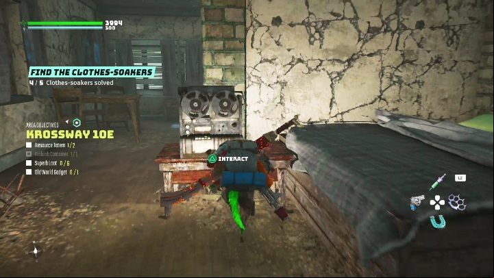 To get to this Raylighter, you have to enter the bedroom of one of the buildings in the area - Biomutant: The Raylighter Rendezvous - walkthrough - NPC quests - Biomutant Guide