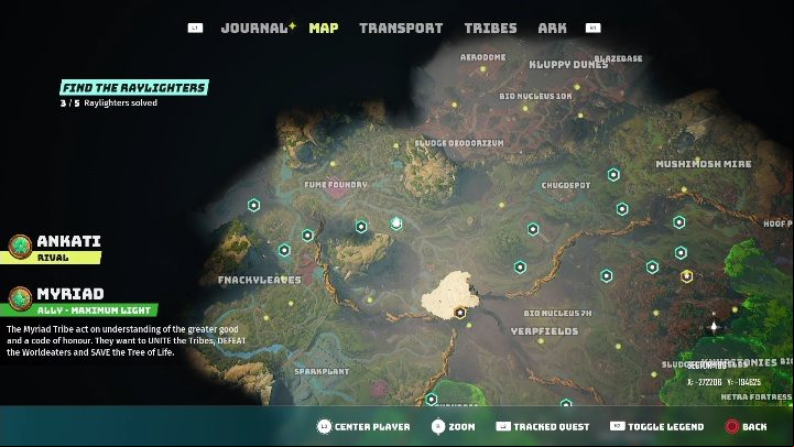 Location: Fixer-Upper 10G - Biomutant: The Raylighter Rendezvous - walkthrough - NPC quests - Biomutant Guide