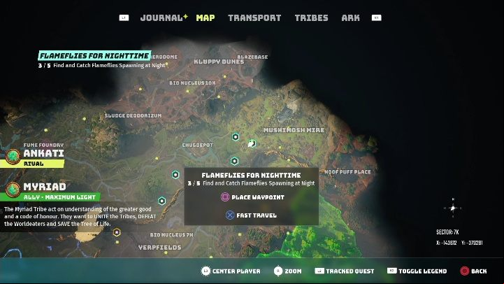 1 - Biomutant: Flameflies for Nighttime - walkthrough - NPC quests - Biomutant Guide