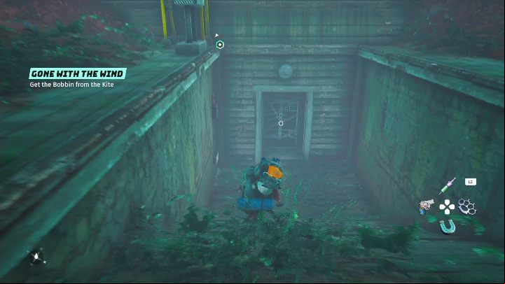 The entrance to the vault is located at the top of the mountain, in a small hollow - Biomutant: Old World Storage - walkthrough - Exploration - Biomutant Guide