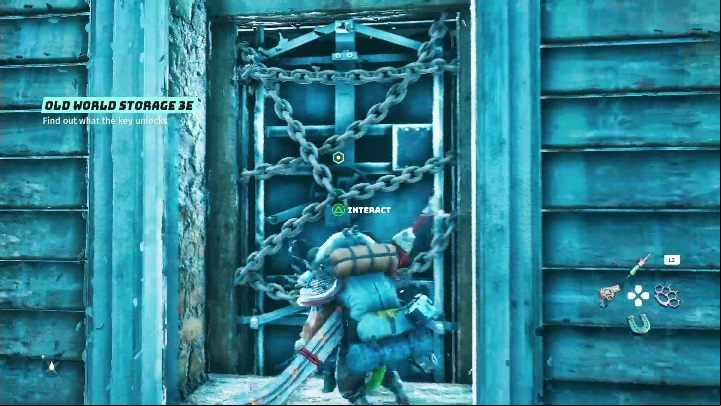 The entrance to the vault is in a small tunnel in the middle of the green - Biomutant: Old World Storage - walkthrough - Exploration - Biomutant Guide