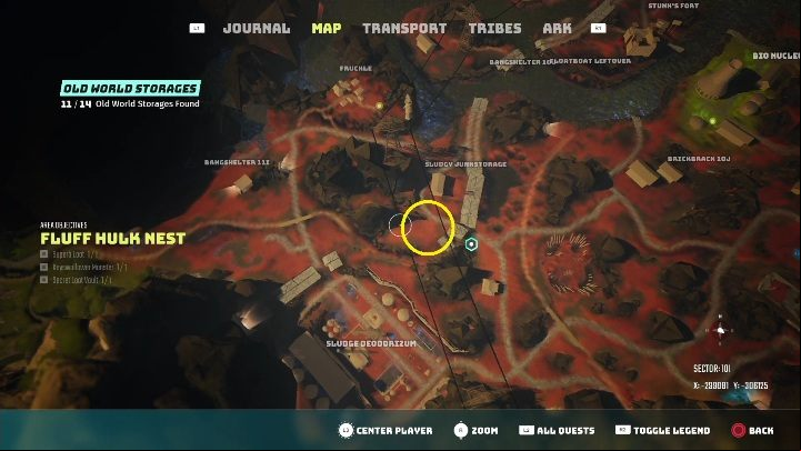 12 - Biomutant: Old World Storage - walkthrough - Exploration - Biomutant Guide