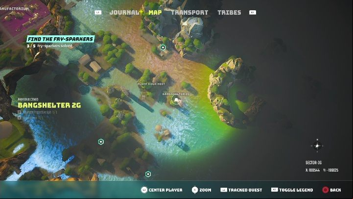 You can find the suit in the Bangshelter 2G - Biomutant: The Radioactivity Pingdish - walkthrough - Pingdishes - Biomutant Guide