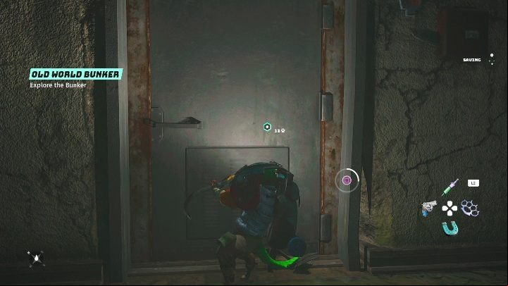 Entering the bunker will not be a problem if you have tracked the signal beforehand - Biomutant: The Heat Zone Pingdish - walkthrough - Pingdishes - Biomutant Guide