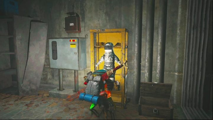 Once you have opened the door with the crowbar, nothing else will stand in your way - Biomutant: The Heat Zone Pingdish - walkthrough - Pingdishes - Biomutant Guide