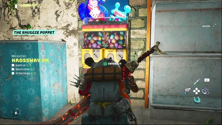In the basement, you will find a vending machine - Biomutant: Maya - walkthrough - NPC quests - Biomutant Guide