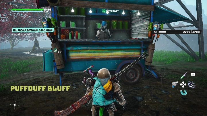 You will complete the quest when you purchase the item from Moog - Biomutant: Boom Sploder - walkthrough - NPC quests - Biomutant Guide