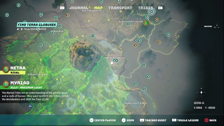 Location: In a dilapidated building, in the Manufactorium - Biomutant: Spying the Eye Box - walkthrough - NPC quests - Biomutant Guide