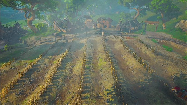 Go back to the quest giver when the right amount of substance is poured on the crops - Biomutant: Moth Infestation - walkthrough - NPC quests - Biomutant Guide