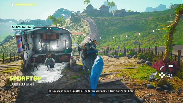 The meeting with Trim will take place in his living room - Biomutant: Scorpions - walkthrough - NPC quests - Biomutant Guide