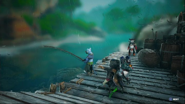 How to start: Talk to the concerned villager - Biomutant: The Bandit Attack - walkthrough - NPC quests - Biomutant Guide