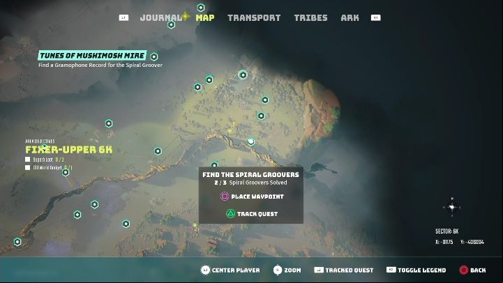 Location: Fixer-Upper 6K - Biomutant: The Spiral Groover - walkthrough - NPC quests - Biomutant Guide