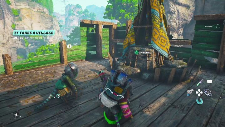 How to start: Talk to the man at the top of Peekspot 3F - Biomutant: The Stringplonk - walkthrough - NPC quests - Biomutant Guide