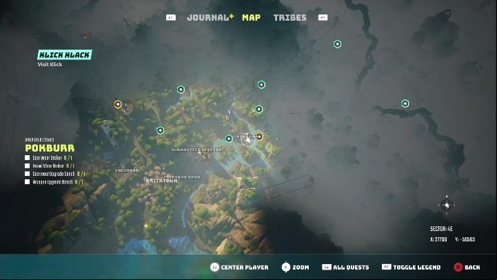 1 - Biomutant: Klick Klack - walkthrough - NPC quests - Biomutant Guide