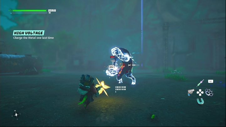 It's also a good idea to keep a solid distance from the enemy - Biomutant: Klick Klack - walkthrough - NPC quests - Biomutant Guide