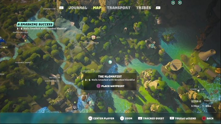 Location: Gumquack Hollow - Biomutant: A Smashing Success - walkthrough - Related to the main missions - Biomutant Guide