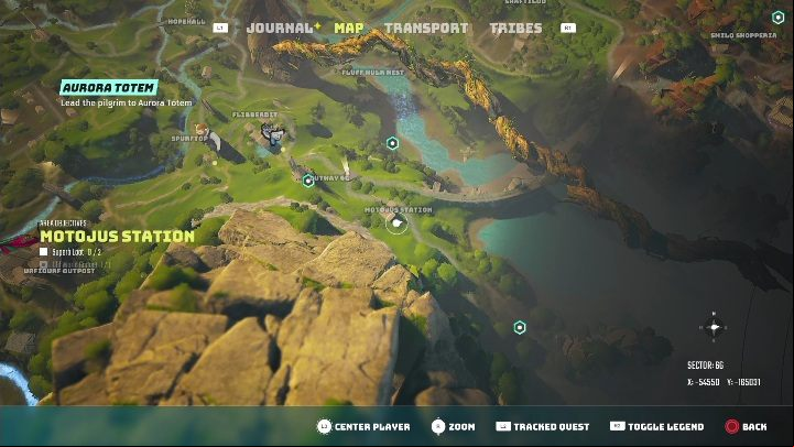 1 - Biomutant: Aurora Totem - walkthrough - Exploration - Biomutant Guide